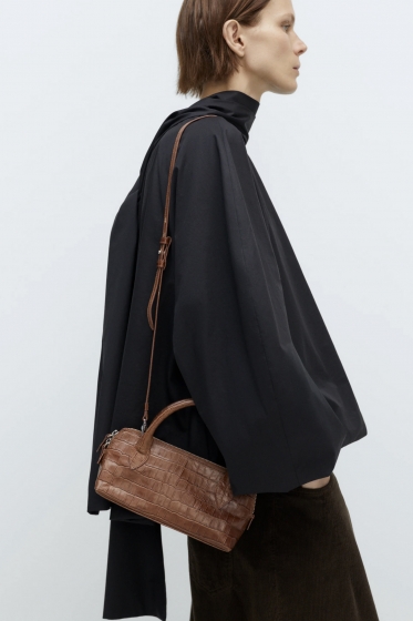 CORDERA — MINI TOREBKA KARMELOWA