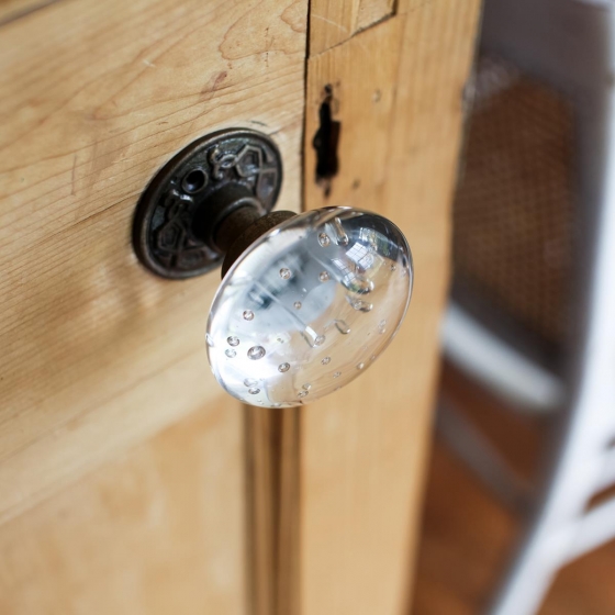 stockholm — SZKLANA GAŁKA DO DRZWI