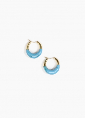 KOLCZYKI HOOPS SKY