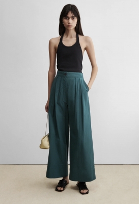 SPODNIE W KOLORZE MORSKIM