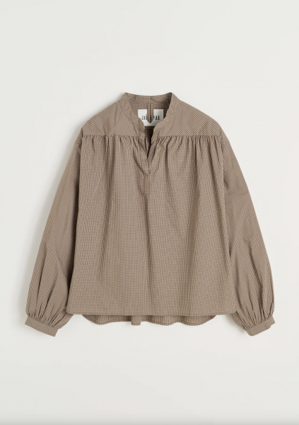 BLUZKA W DROBNĄ KRATKĘ