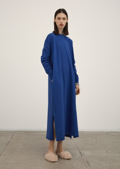 AIAYU — SUKIENKA W KOLORZE JAPANESE BLUE
