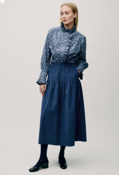 APOF — SPÓDNICA PARIS BLUE BABY