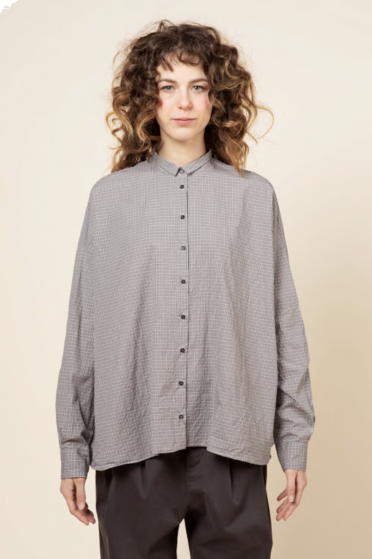 KOSZULA W DROBNĄ KRATKĘ