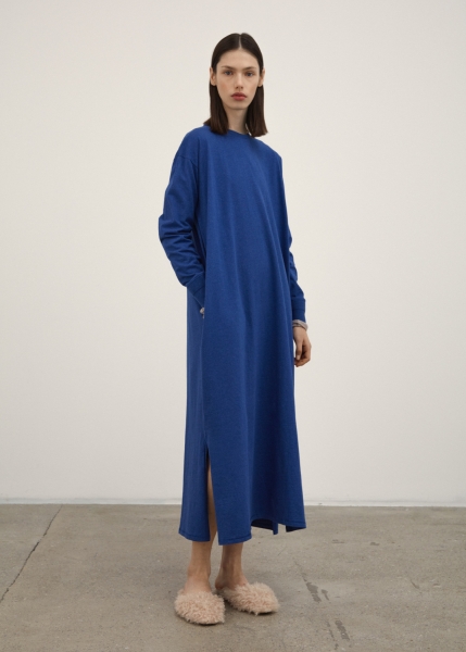 SUKIENKA W KOLORZE JAPANESE BLUE