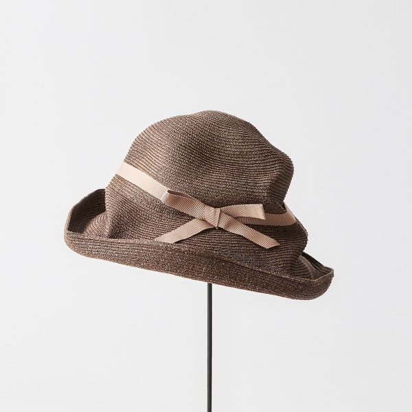 BOXED HAT BROWN