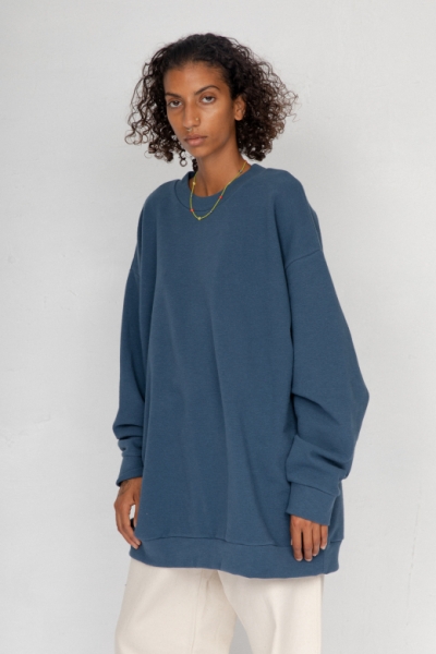 BLUZA UNISEX MAJOLICA BLUE