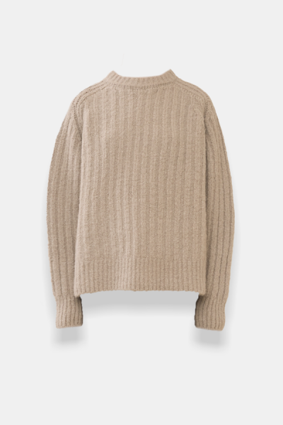SWETER JUMPER LIGHT KHAKI